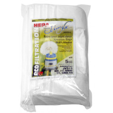 HEPA Microfilter Bag for Johnny Vac JV315 and M60, 315 Kodiak 315, Cobex 315 Vacuum