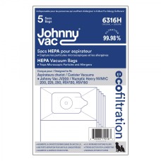 HEPA Microfilter Bag for Johnny Vac JV200 and Numatic Henry NVM1C 200, 225, 250, RSV130 RSV150