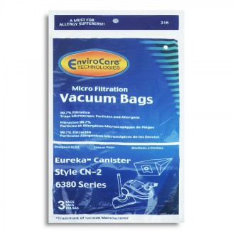 Envirocare 316 Microfilter Vacuum Bags