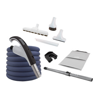 Hide-a-Hose Attachment Kit with SoftTouch Hose and Exclusive Black Handle