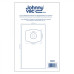 Johnny Vac HEPA Central Vacuum Bag 395H - Compatible with Beam, Eureka, Electrolux, Kenmore, Nilfisk (Pack of 3)