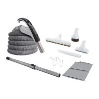 Electric On/Off attachment kit with Grand Comfort brushes and SoftTouch hose cover