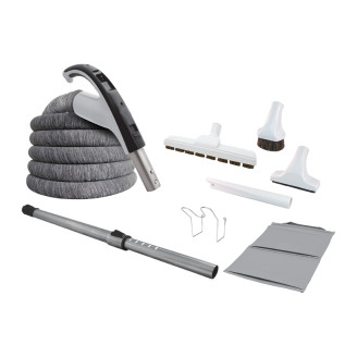 Electric On/Off attachment kit with Grand Comfort brushes and SoftTouch hose cover